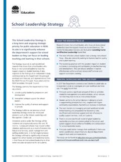 School Leadership Study - education.nsw.gov.au