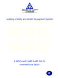 Auditing a Safety and Health Management System