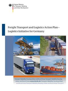 Freight Transport and Logistics Action Plan