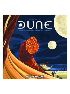 Dune Rulebook - gf9games.com