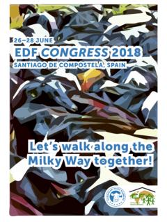26–28 JUNE EDF CONGRESS 2018 - dairyfarmer.net