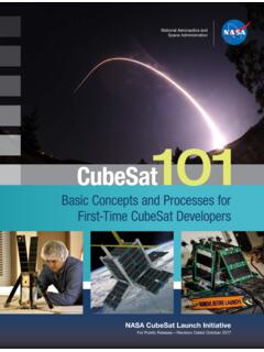 CubeSat 101: Basic Concepts and Processes for First-Time ...
