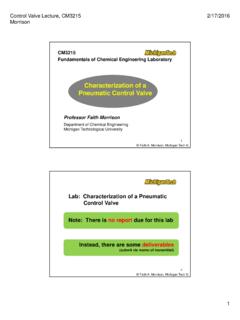 CM3215 Fundamentals of Chemical Engineering …
