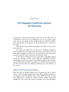 The Singapore Healthcare System: An Overview