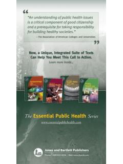 Essential Public Health Series