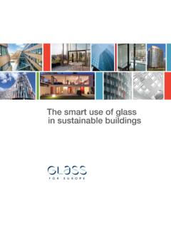 The smart use of glass in sustainable buildings