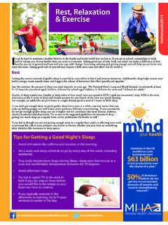 Rest, Relaxation &amp; Exercise - Family Medicine &amp; Specialties