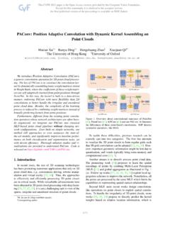 PAConv: Position Adaptive Convolution With Dynamic Kernel ...
