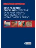 BEST PRACTICE GUIDELINES: EFFECTIVE SKIN AND …