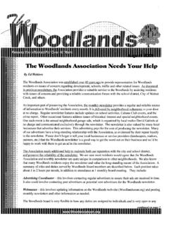 The Wood AssociatZon Needs Help - …