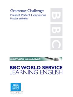 Grammar Challenge - BBC