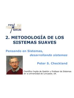 Metodolog&#237;a de los sistemas suaves - blogs.acatlan.unam.mx