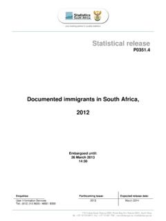 Documented immigrants in South Africa,