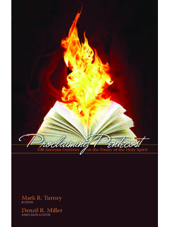 PROCLAIMING - Decade of Pentecost
