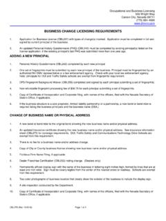 OBL270 Business Change Licensing Requirements