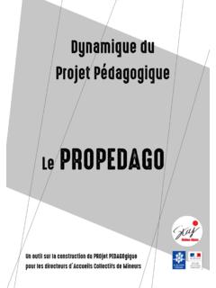 Le PROPEDAGO - staj.asso.fr