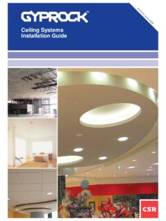 GYP570 June 2008 Ceiling Systems Installation Guide