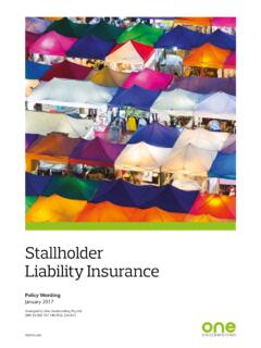 Stallholder Liability Insurance - StallInsure