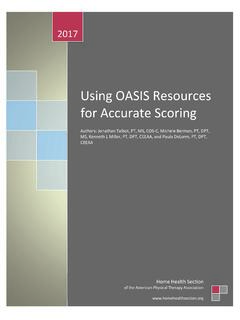 Using OASIS Resources for Accurate Scoring