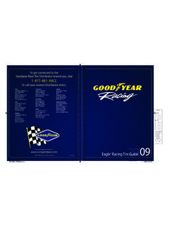 To get connected to the Goodyear Race Tire …