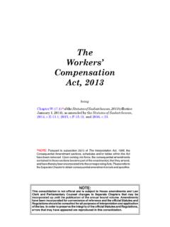 The Workers’ Compensation Act, 2013 - …