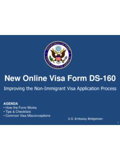 New Online Visa Form DS-160 - WikiForm