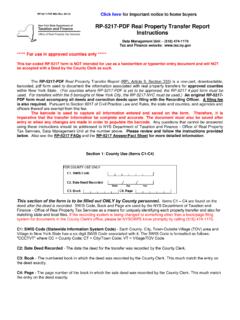 RP-5217-PDF Real Property Transfer Report Instructions