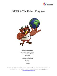 YEAR 1: The United Kingdom - Core Knowledge UK