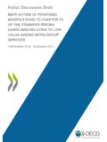 OECD discussion draft on low value-adding intra …