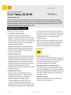 Shell Tellus S2 M 46 - shell-livedocs.com