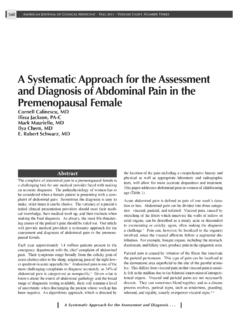 A Systematic Approach for the Assessment and …