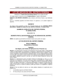 LEY DE ARCHIVO DEL DISTRITO FEDERAL - copia