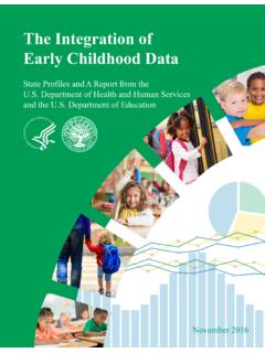 The Integration of Early Childhood Data (PDF)
