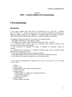 6 Parodontologia - SIdP - Societ&#224; Italiana di ...