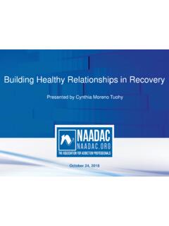 Building Healthy Relationships in Recovery