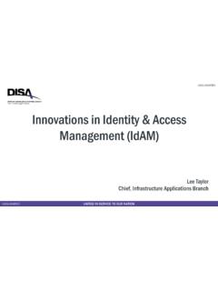 Innovations in Identity &amp; Access Management (IdAM)