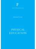 Junior Certificate Physical Education Syllabus …