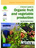 Organic Farming Technical Guide A farmer’s guide …
