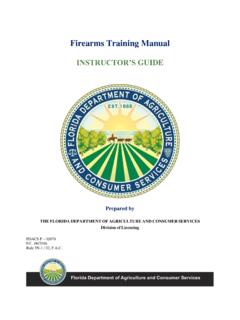 INSTRUCTOR’S GUIDE - Florida Department of Agriculture ...