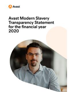 Avast Modern Slavery Transparency Statement for the ...
