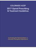 2017 Opioid Prescribing &amp; Treatment Guidelines - …