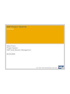 SAP Project System - Archive