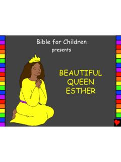 Beautiful Queen Esther English - Bible for Children