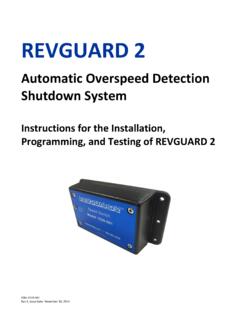 Automatic Overspeed Detection Shutdown System …