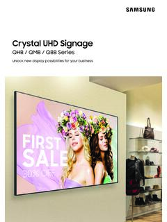 Crystal UHD Signage