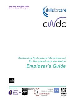Employers' Guide - Continuing Professional Development for ...