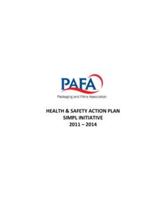 PAFA SIMPL ACTION PLAN TEMPLATE - Health and Safety …