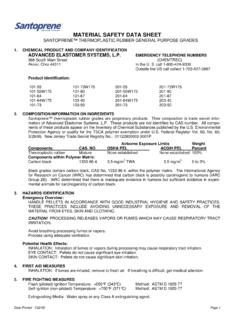 MATERIAL SAFETY DATA SHEET - MSC Industrial Direct