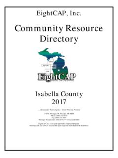 Community Resource Directory - Central Michigan University