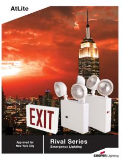 Approved for Rival Series New York City - Cooper …